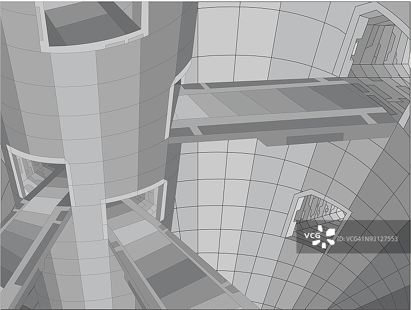 未来建筑结构图片素材