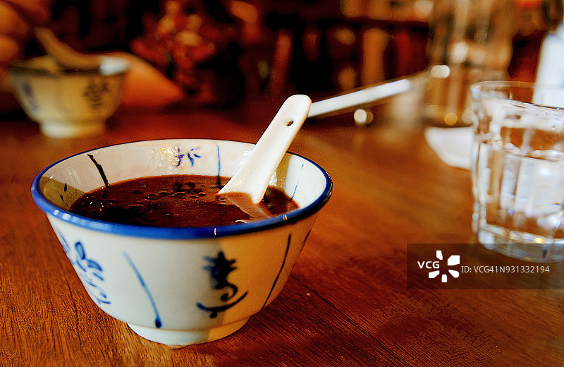 亚洲美食 - 红豆甜汤图片素材