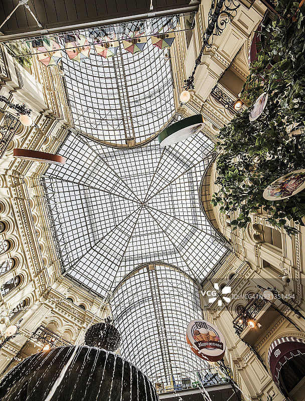 GUM购物中心的天窗图片素材