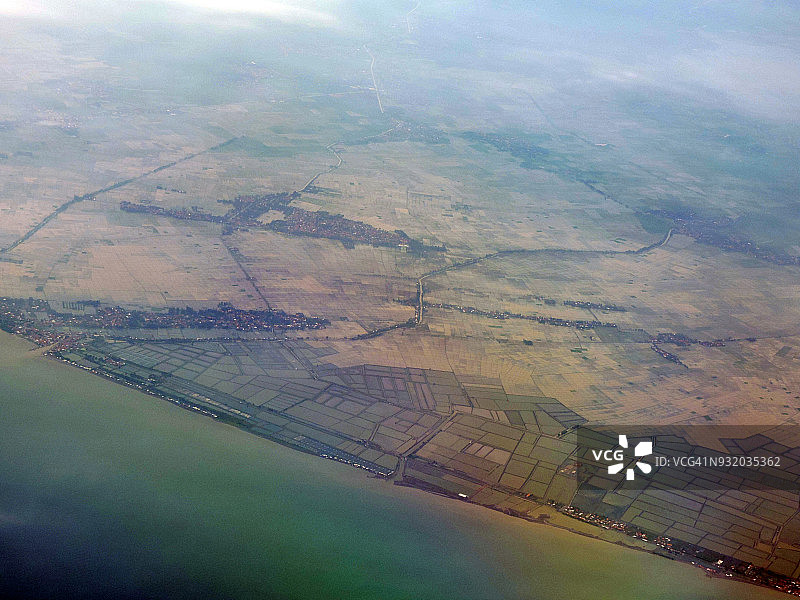 爪哇海岸线图片素材