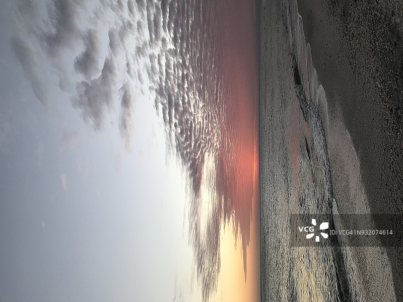 萨尼贝尔岛日落图片素材