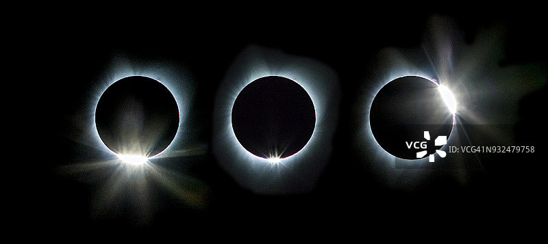 2017年俄勒冈州日全食图片素材
