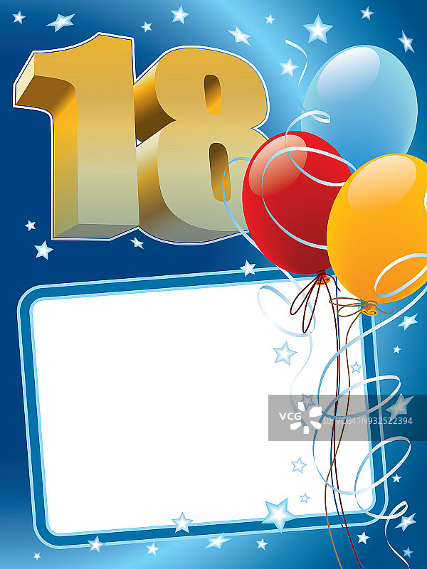 18周年纪念图片素材