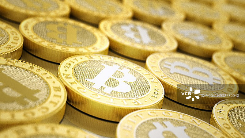 比特币，插图图片素材