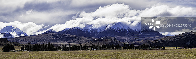 新西兰亚瑟通道国家公园图片素材