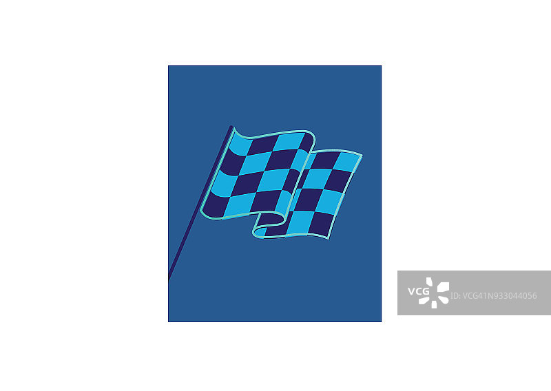 方格旗图片素材