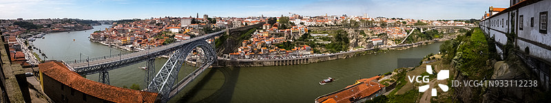 葡萄牙波尔图杜罗河风光图片素材