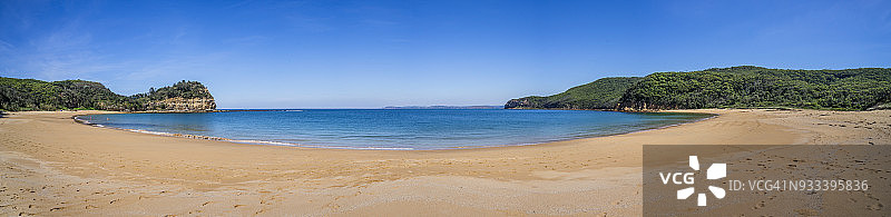 澳大利亚新南威尔士州布迪国家公园梅特兰湾全景图片素材