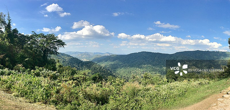 泰国考艾全景风光图片素材