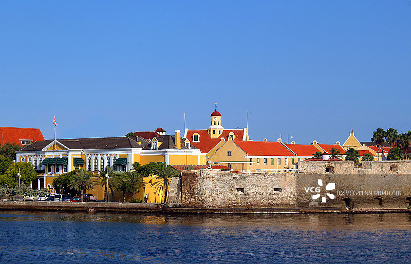 库拉索阿姆斯特丹堡图片素材