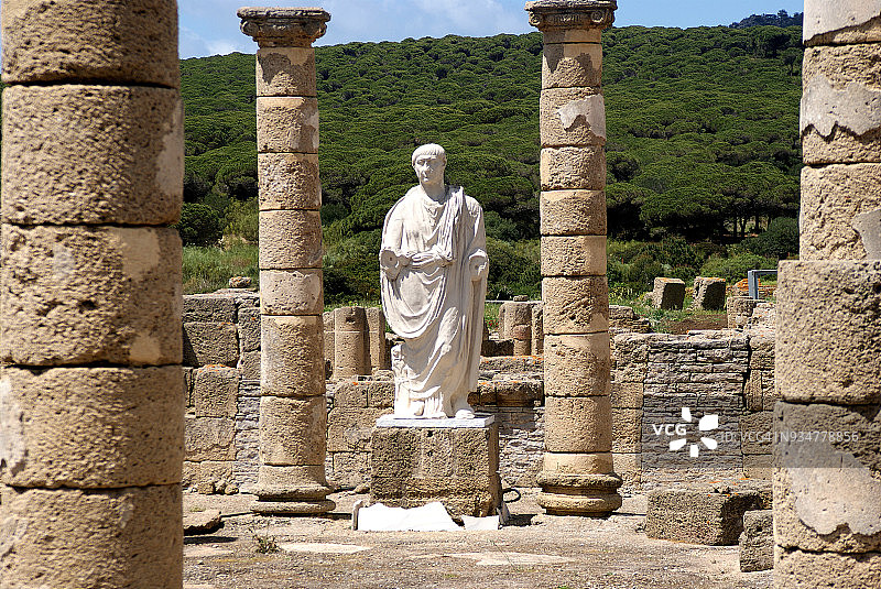 塔里法加的斯的贝洛克劳迪亚遗址图片素材
