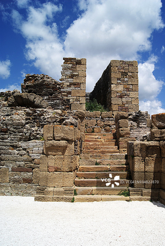 塔里法加的斯的贝洛克劳迪亚遗址图片素材