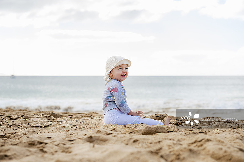 西班牙莱德：田野里的标志图片素材