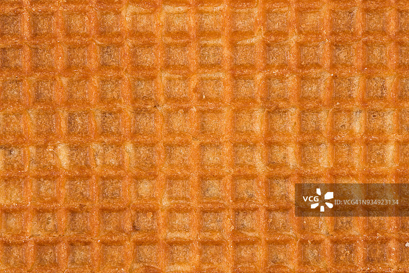 荷兰华夫饼特写图片素材