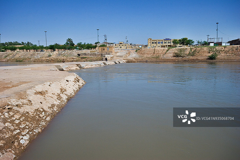 舒什塔尔古代水利系统图片素材