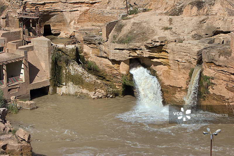 舒什塔尔古代水利系统图片素材