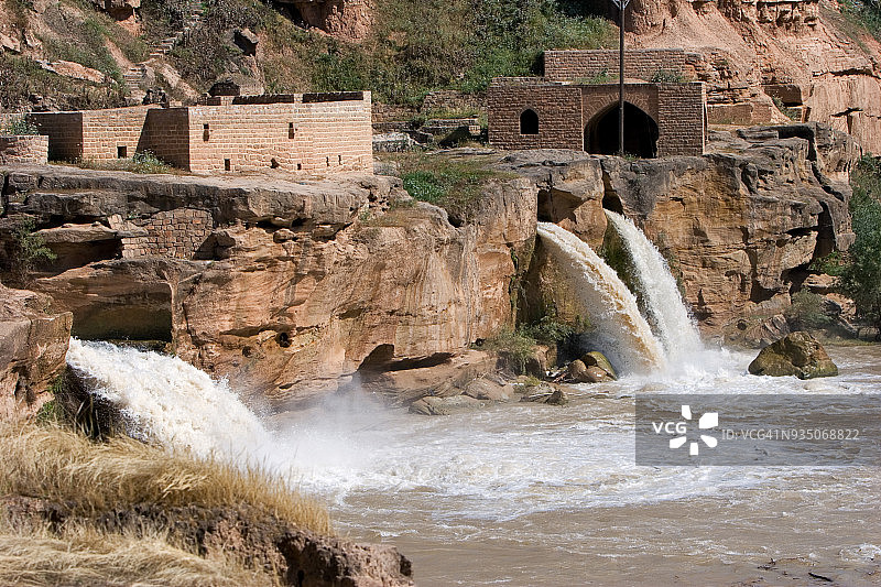 舒什塔尔古代水利系统图片素材