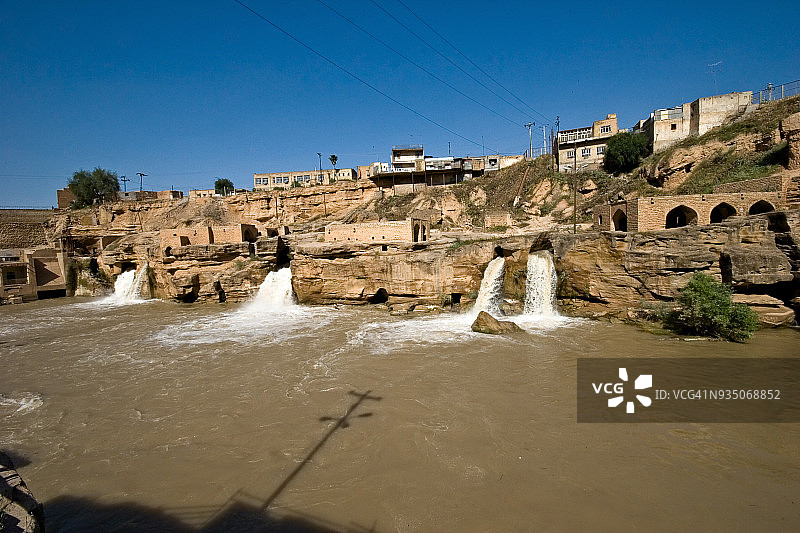 舒什塔尔古代水利系统图片素材