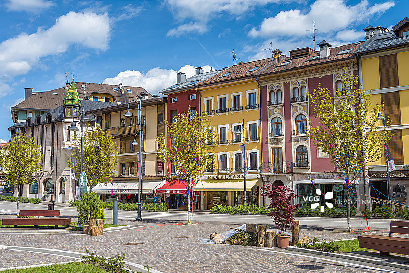 阿西亚戈村风光图片素材