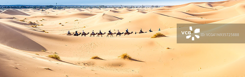 摩洛哥撒哈拉沙漠梅尔祖卡图片素材