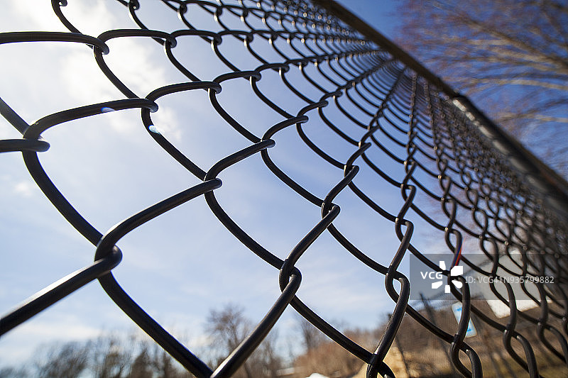 铁丝围栏图片素材