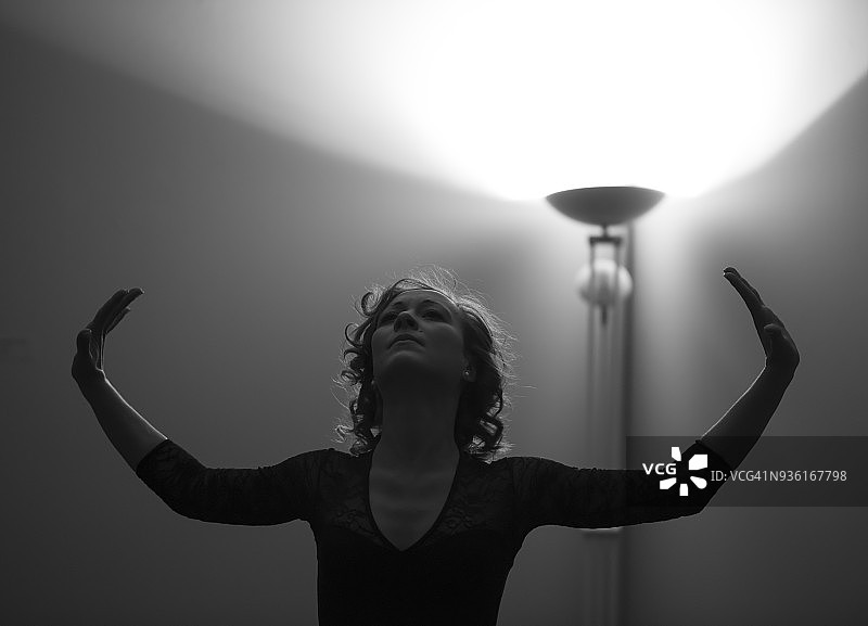 跳舞的芭蕾舞演员图片素材