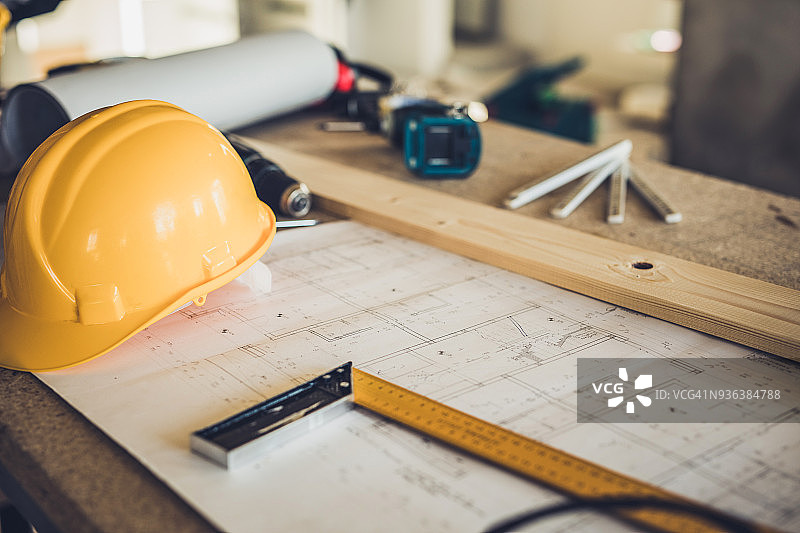 施工现场的建筑设备图片素材