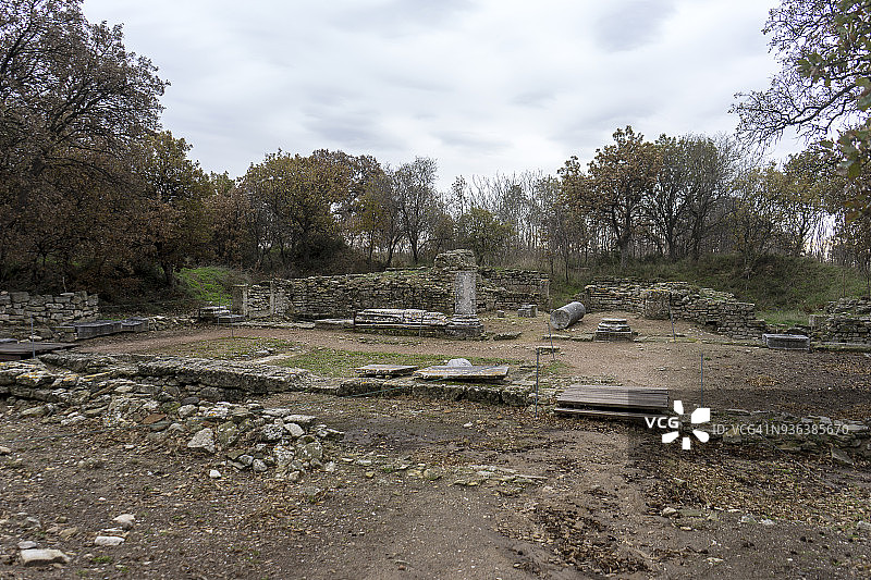 特洛伊古城遗址图片素材