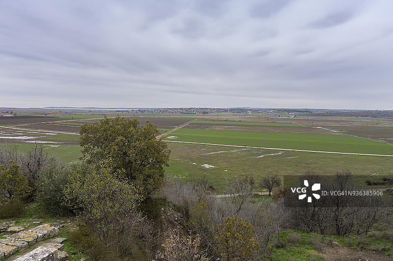 特洛伊古城遗址图片素材