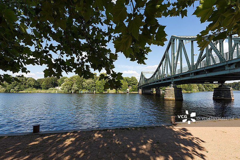 柏林和波茨坦之间的格利尼克桥图片素材