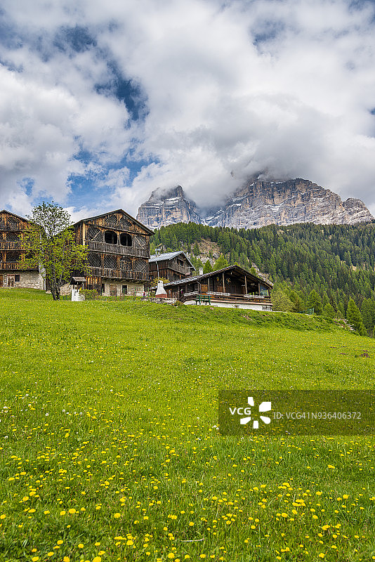 威尼托多洛米蒂山科伊村图片素材