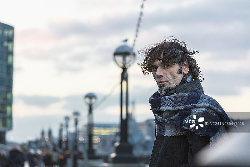 伦敦人肖像图片素材