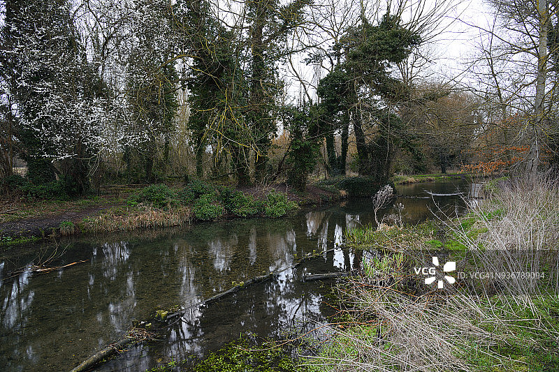 克雷河，肯特郡贝克斯利图片素材