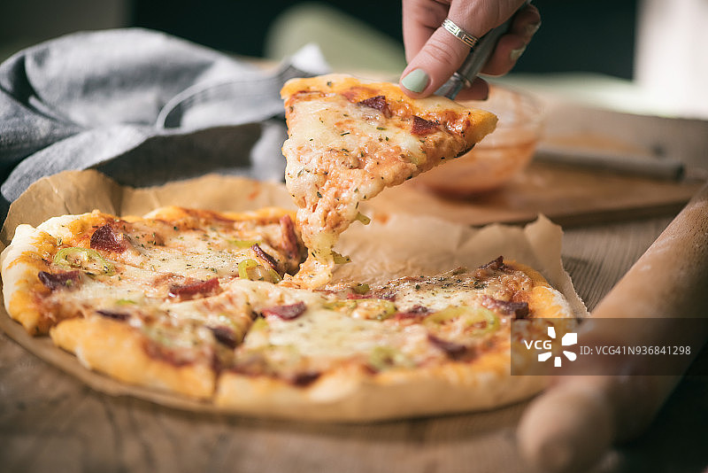 自制披萨图片素材