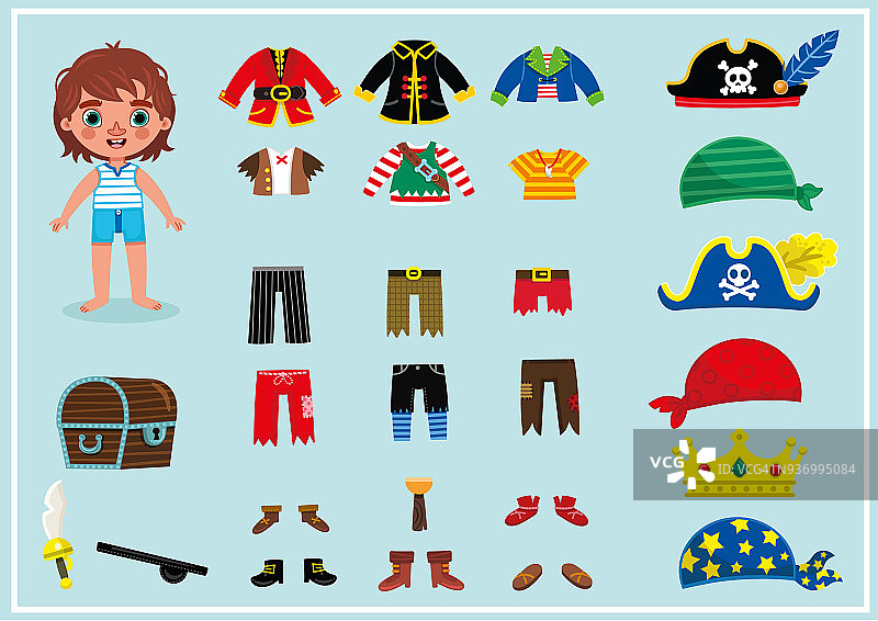 小海盗图片素材