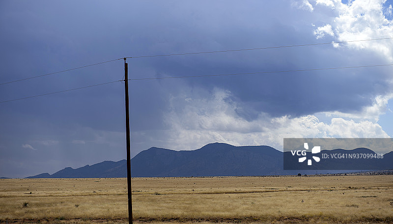 新墨西哥州马格达莱纳附近的乡村景色图片素材