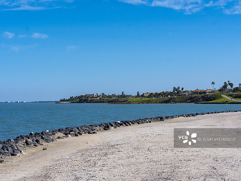 科勒公园 - 美国得克萨斯州科珀斯克里斯蒂海湾图片素材