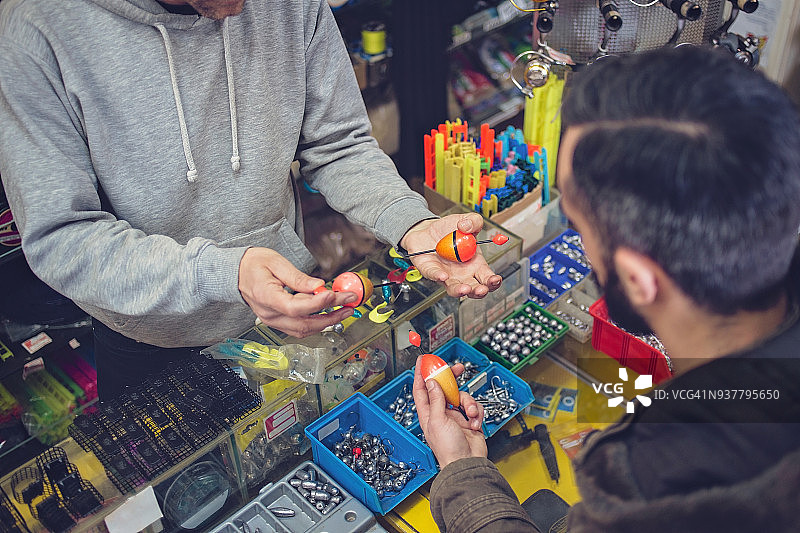 商店里的渔夫图片素材