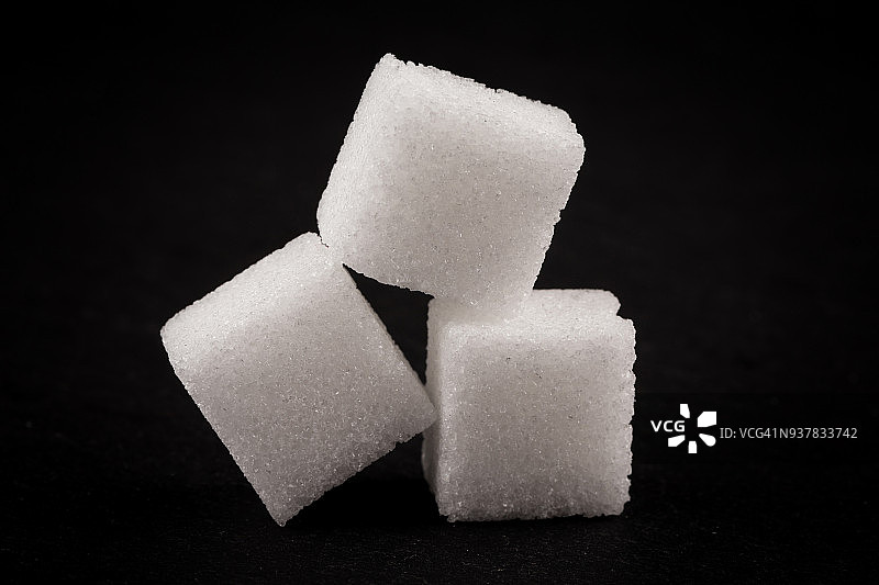 白色精制糖图片素材