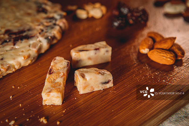 牛轧糖图片素材