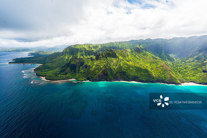 美国夏威夷州可爱岛图片素材