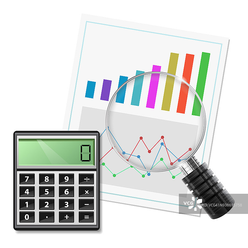 计算增长图片素材