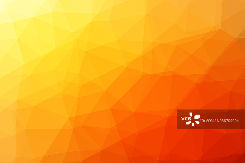 低多边形橙色背景图片素材