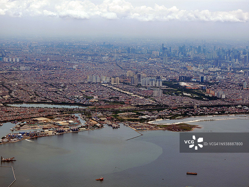 雅加达港口图片素材