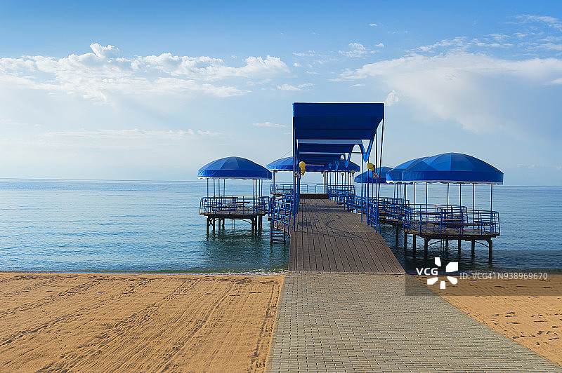 伊塞克湖度假村图片素材