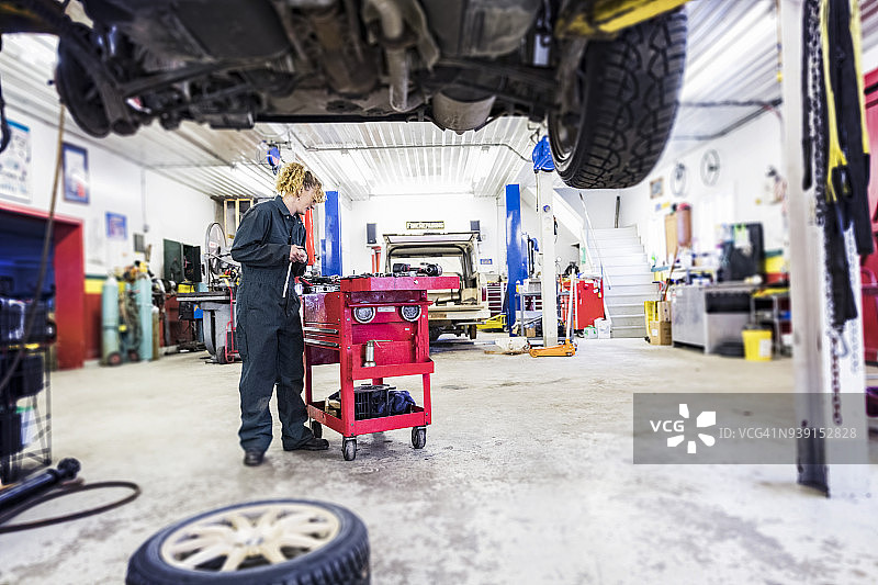 寻找修理汽车的工具图片素材