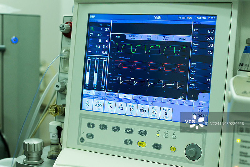 监测患者健康状况图片素材