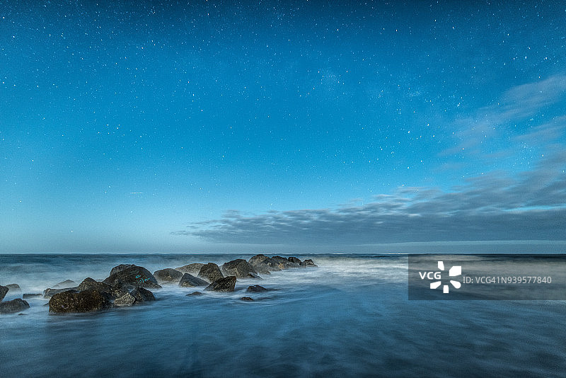 银河岩石图片素材