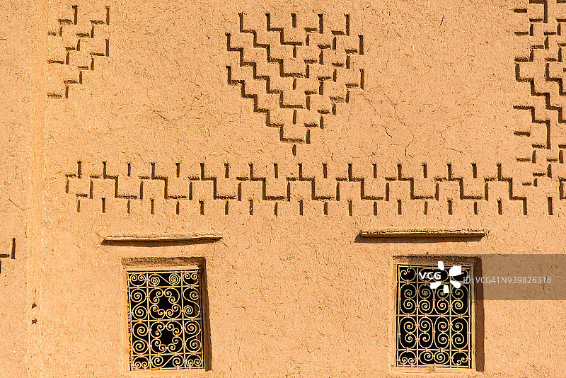 艾特·本·哈杜筑垒村的摩洛哥建筑图片素材
