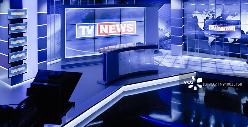 电视台演播室图片素材